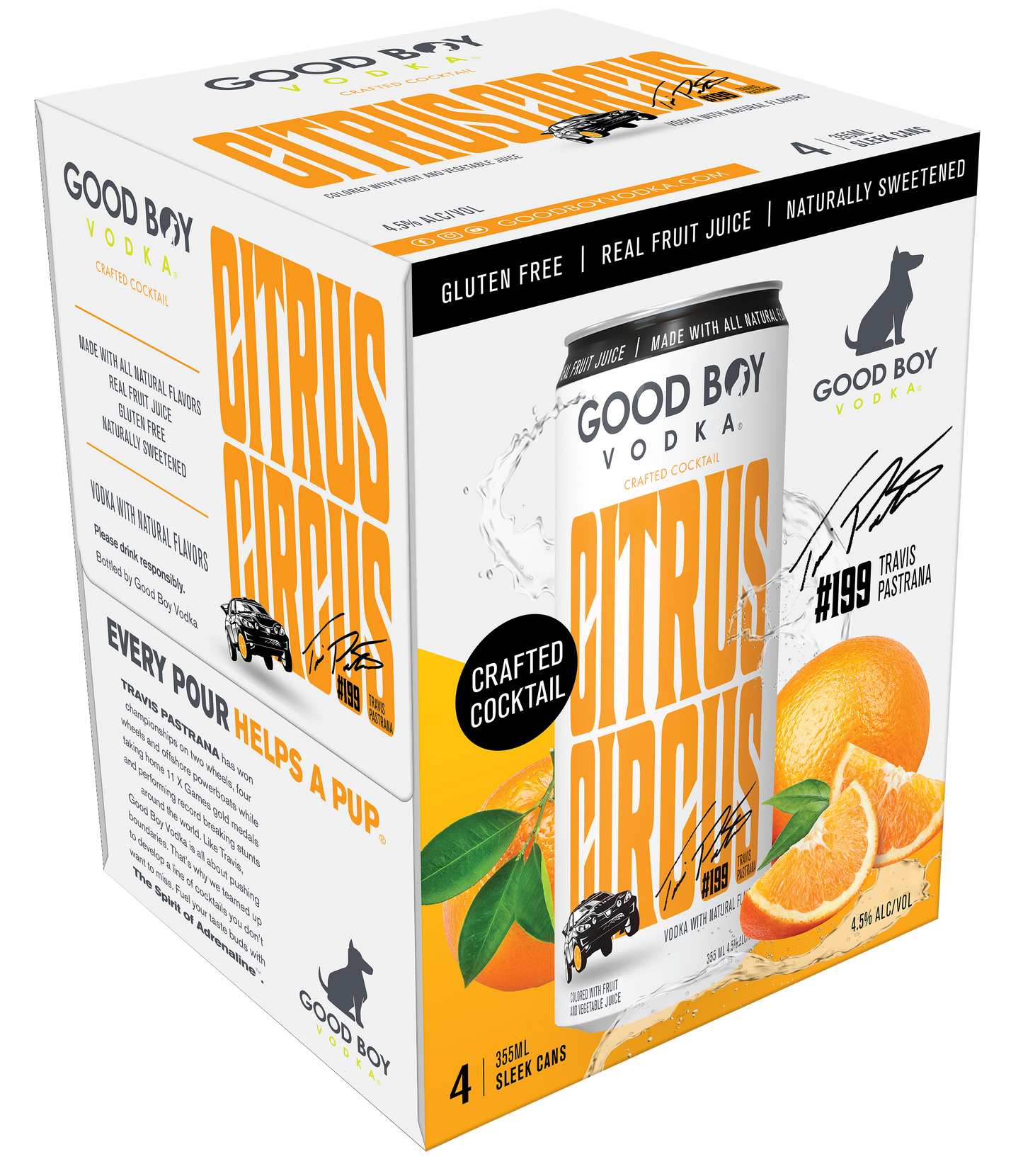 Good Boy Vodka Cocktail - Citrus Circus 4pk - Presale