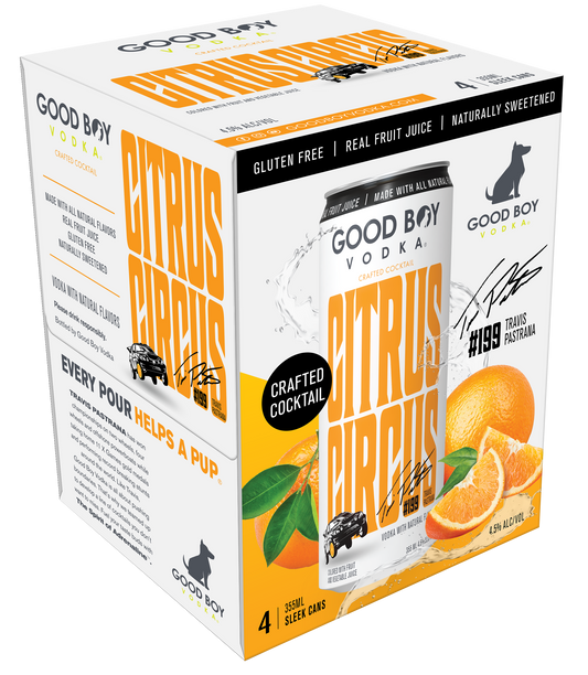Good Boy Vodka Cocktail - Citrus Circus 4pk - Presale