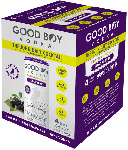 John Daly Cocktail Blackberry 4pk