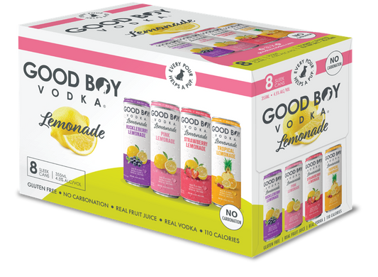 Good Boy Vodka Lemonade 8pk